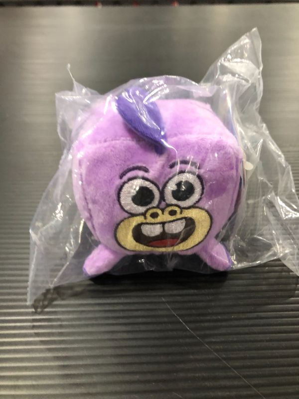 Photo 1 of Pinkfong Baby Shark Chucks Plush Cube with Sound (Purple)
