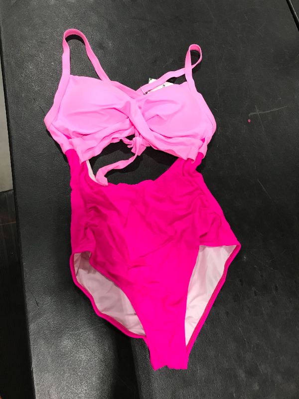 Photo 1 of Eomenie Women's One Piece Swimsuits Tummy Control Cutout High Waisted Bathing Suit Wrap Tie Back 1 Piece Swimsuit

SZ-M