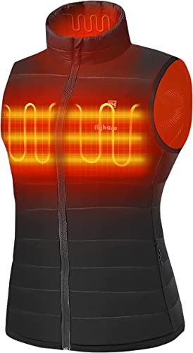 Photo 1 of Flyhare Heated Vest,Lightweight Heated Vest with Battery Pack,3 Heating Levels,4 Heated Zones,Heated Jackets for Women

SZ- XL Women