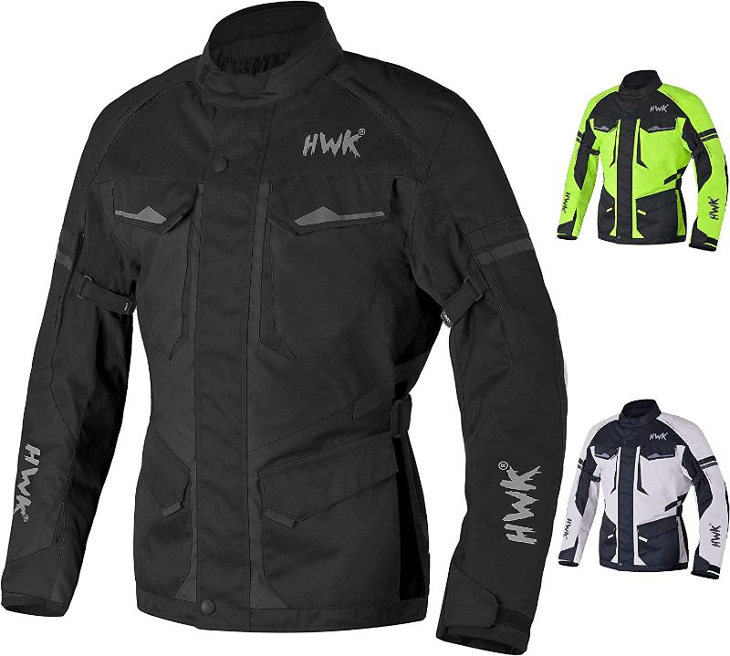 Photo 1 of Adventure/Touring Motorcycle Jacket For Men Textile Motorbike CE Armored Waterproof Jackets ADV 4-Season SIZE XL