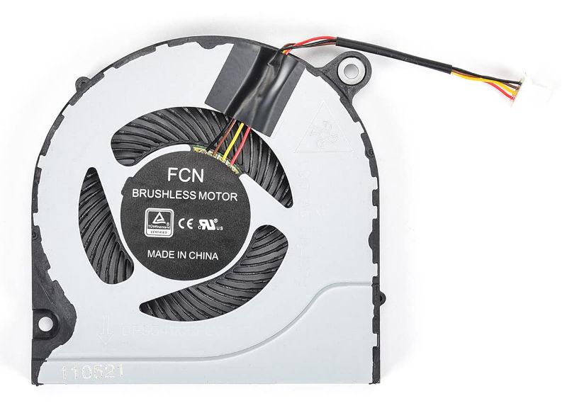 Photo 1 of Replacement CPU Cooling Fan for Acer Nitro 5 Acer Nitro 5 AN515 AN515-51 AN515-52 AN515-53 AN515-41 AN515-42 A314-31, Predator Helios 300 G3-571 G3-571G 572 G3-573 Series Laptop P/N: DFS541105FC0T
