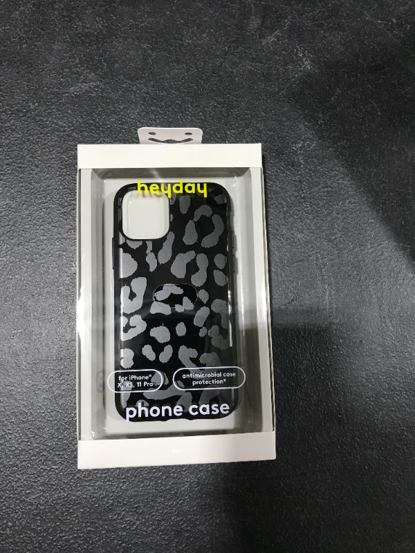 Photo 2 of Heyday Apple iPhone 11 Pro/X/XS Case - Black Leopard Print