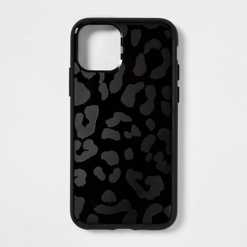 Photo 1 of Heyday Apple iPhone 11 Pro/X/XS Case - Black Leopard Print