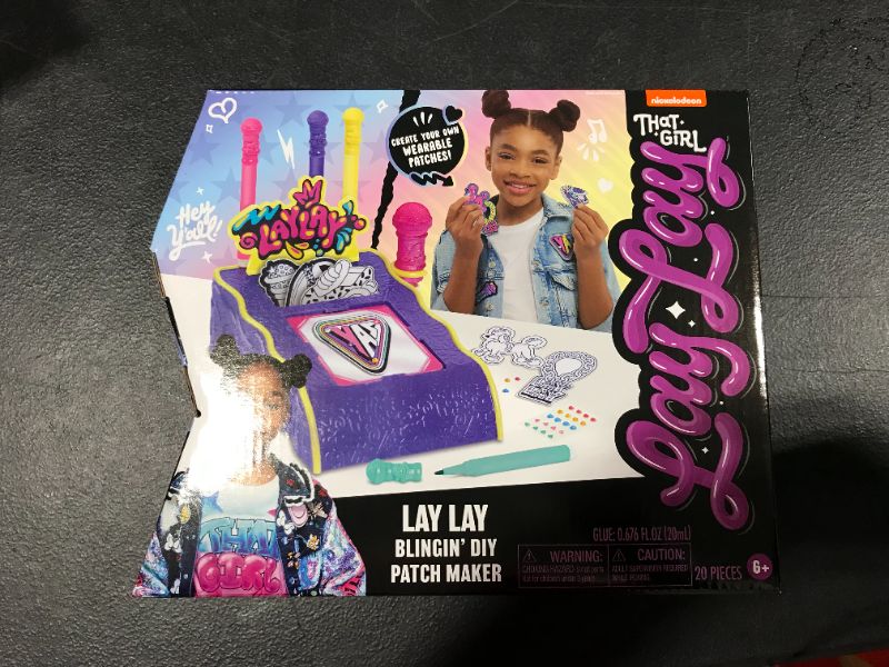 Photo 2 of Just Play That Girl Lay Lay’s Blingin’ DIY Patch Maker Art & Craft Kits for Ages 6 up