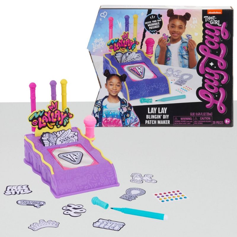 Photo 1 of Just Play That Girl Lay Lay’s Blingin’ DIY Patch Maker Art & Craft Kits for Ages 6 up