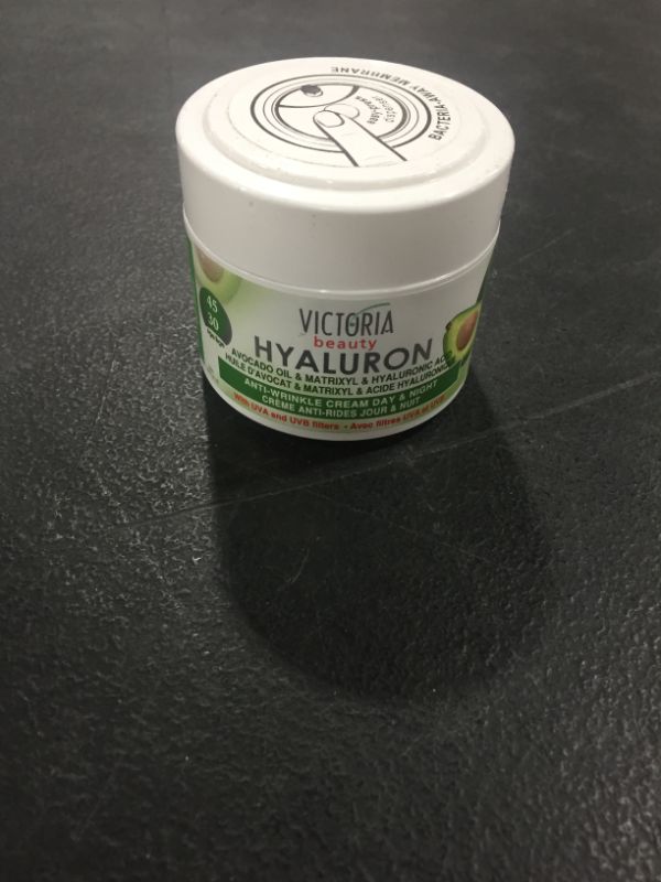 Photo 2 of Hyaluron Anti-Wrinkle Cream with Avocado Oil - for Mature Skin (Age 30+) - Intensive Natural Cream for Day & Night With UV Filters
