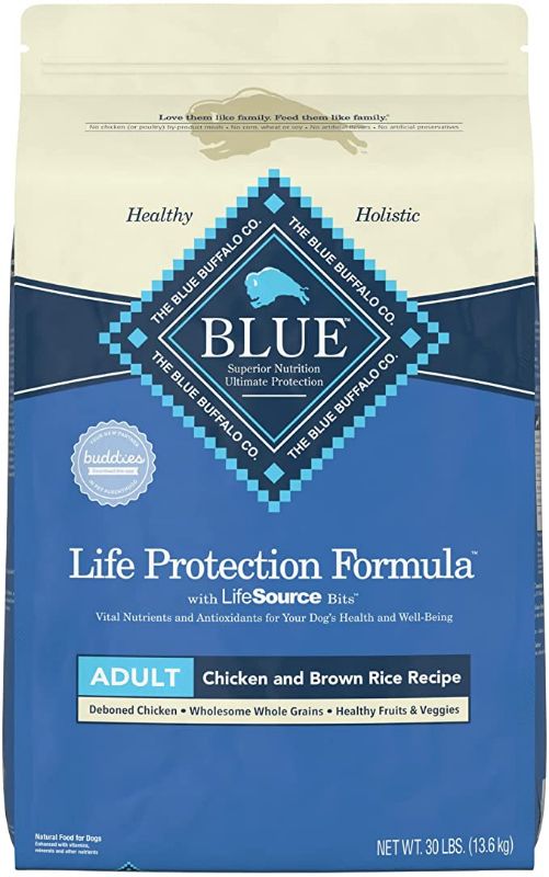 Photo 1 of Blue Buffalo Life Protection Formula Natural Adult Dry Dog Food, Chicken and Brown Rice 30-lb
BB JULY 2022