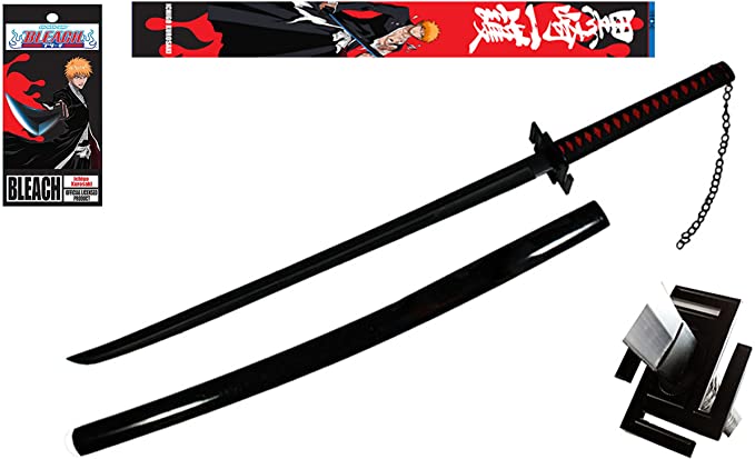 Photo 1 of Bleach Officially Licensed Ichigo Kurosaki Samurai Foam Sword
