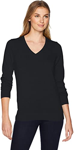 Photo 1 of Amazon Essentials Women's Classic-Fit Lightweight Long-Sleeve V-Neck Sweater
M