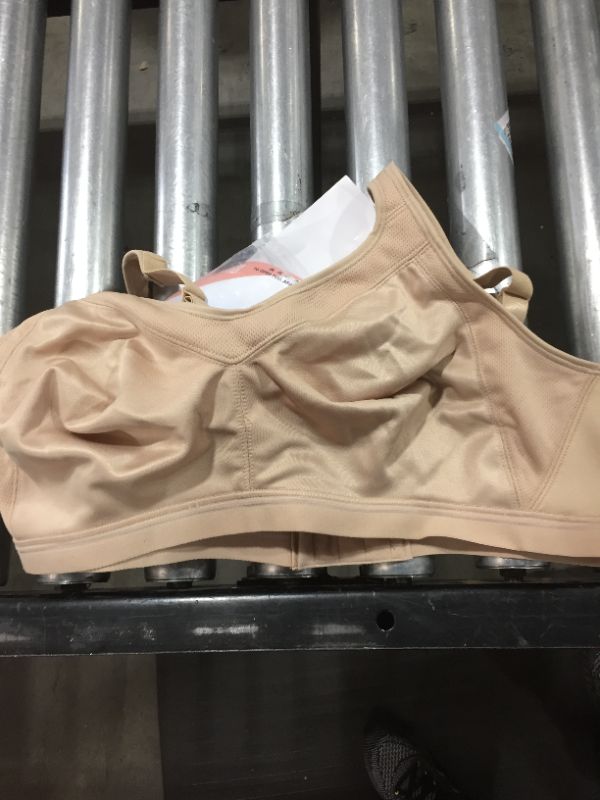 Photo 2 of Playtex 18 Hour Active Breathable Comfort Wireless Full Coverage Bra-4159, D , Beige
