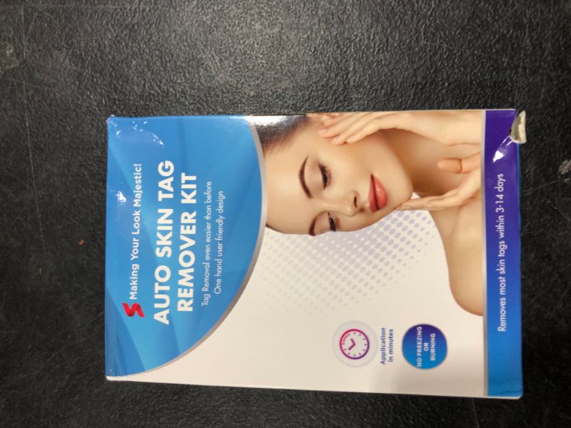 Photo 2 of Auto TagTie Skin Tag Remover Kit for micro, small, medium/large skin tags. Easy one-handed application, includes 20 small bands, 20 med-large bands,10 cleansing wipes, Making Your Look Majestic!
