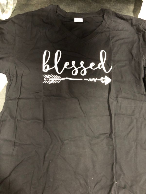 Photo 1 of GENERIC blessed black shirt XL