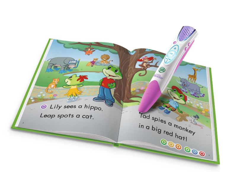 Photo 1 of LeapFrog LeapReader Reading System Pink Plus Free Book Value Bundle (1160990)
