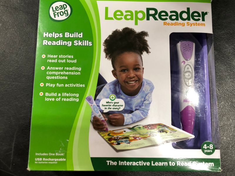 Photo 2 of LeapFrog LeapReader Reading System Pink Plus Free Book Value Bundle (1160990)
