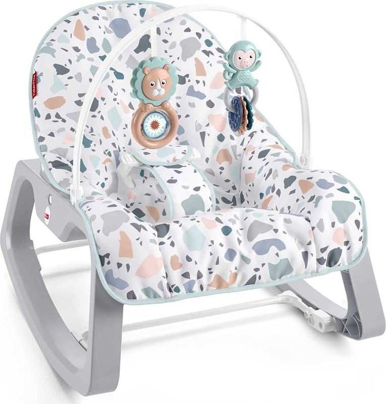 Photo 1 of Fisher-Price Sanrio Baby Infant-to-Toddler Rocker, adjustable baby seat with toys for soothing or playtime from infant to toddler