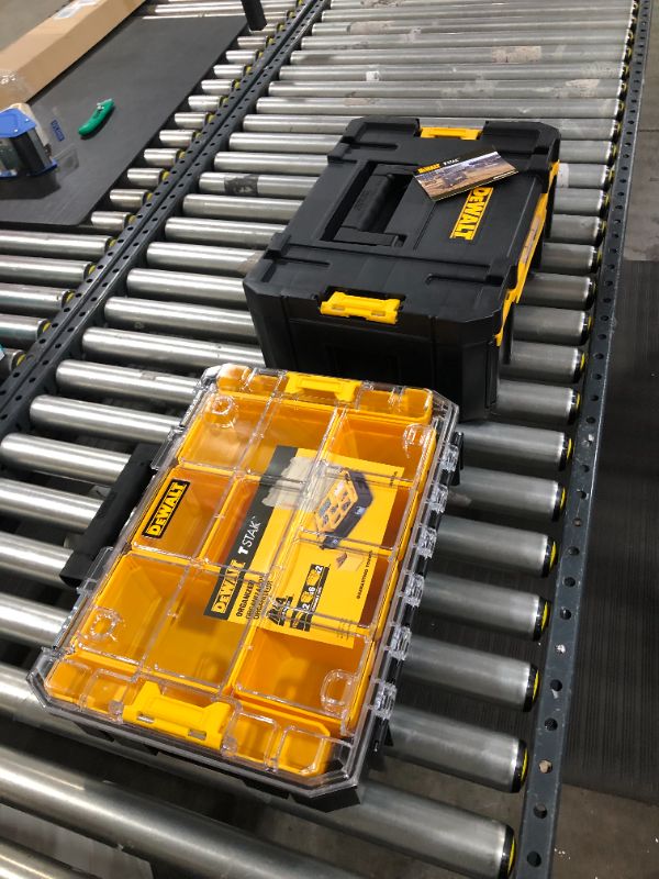 Photo 5 of DEWALT Tool Organizer, TSTAK Expansion (DWST17805)- $53.99
DEWALT Tool Organizer, TSTAK III, Single Deep Drawer (DWST17803) , Black- $39.99
