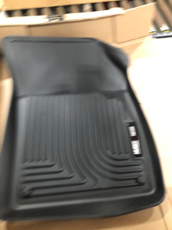 Photo 3 of 
Husky Liners Weatherbeater Series | Front & 2nd Seat Floor Liners - Black | 95601 | Fits 2016-2022 Volvo XC90, 2016-2021 Volvo XC90 GAS 3 Pcs