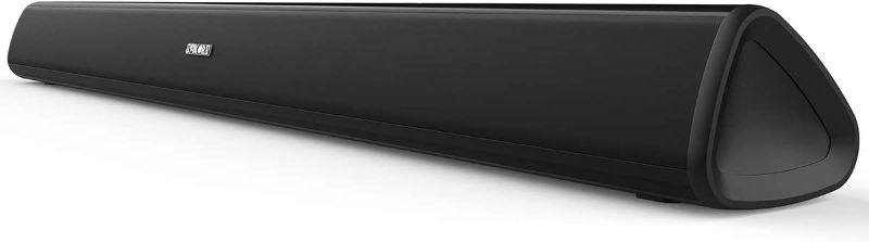 Photo 1 of Sound Bars for TV,SAKOBS TV Soundbar Speaker with Wired & Wireless Bluetooth,3 Equalizer Mode 32 Inches Sound Bar Speaker for Home Theater, Optical/Aux/RCA Connection, Remote Control