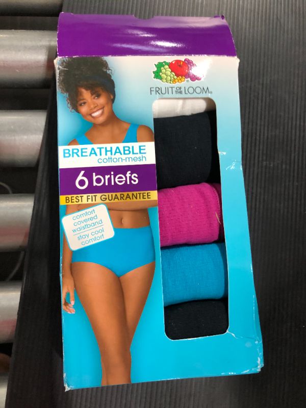 Photo 1 of fruit of the loom women's briefs-6 pack--- size xl