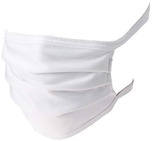 Photo 1 of Gildan Reusable Adult Tie-On Triple Layer Mask (Pack of 48), White, White, Size
