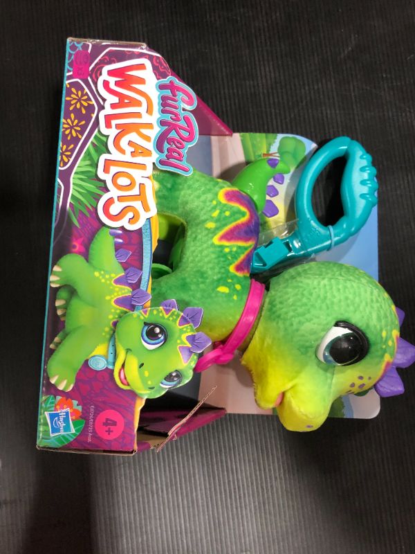 Photo 2 of FurReal Walkalots Big Wags Dino Interactive Pet Toy, Multicolor
