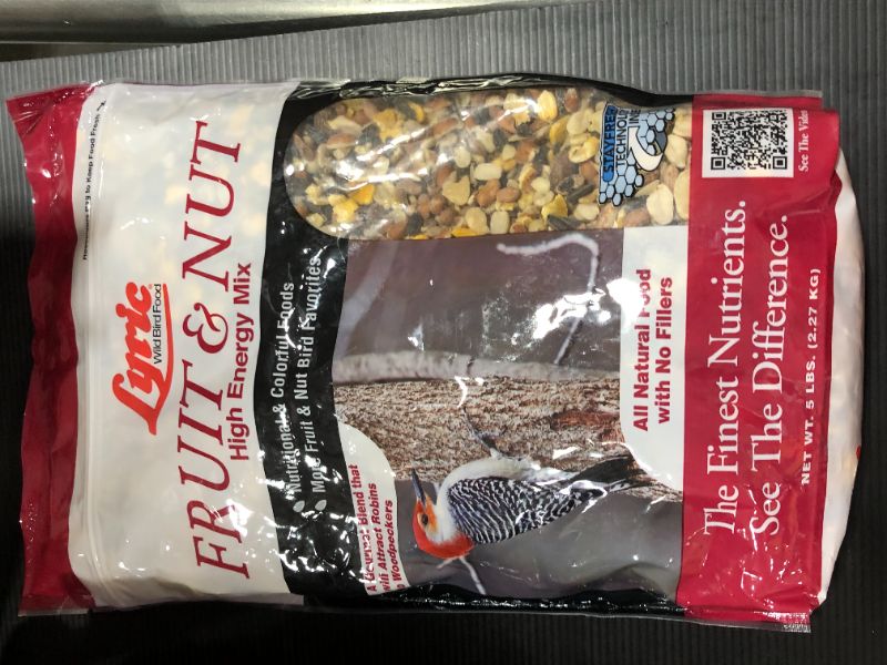 Photo 2 of 2647343 Fruit & Nut High Energy Wild Bird food Mix, 5-Lbs. - Quantity 1
