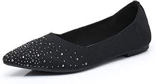 Photo 1 of venuscelia women's rhinestone black--- size 8.5m