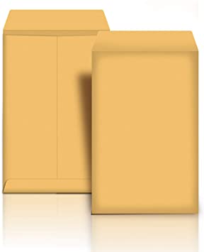 Photo 1 of Amazon Basics Catalog Mailing Envelopes, Peel & Seal, 6x9 Inch, Brown Kraft, 100-Pack - AMZP12
