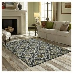 Photo 1 of 7'X10' Maples Rugs Rowena Accent Rug - Threshold, Gray
