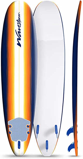 Photo 1 of Wavestorm 8' Surfboard, Sunburst Graphic
