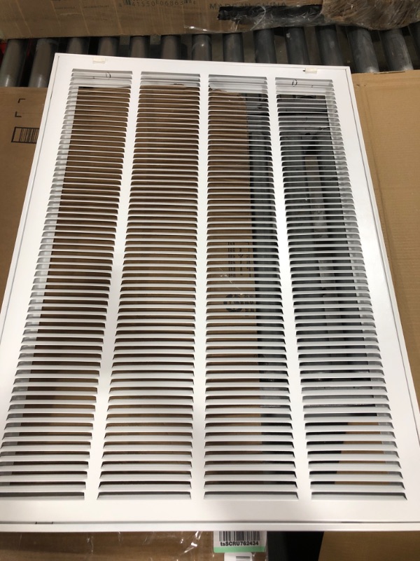 Photo 2 of 24" X 36" STEEL RETURN AIR FILTER GRILLE FOR 1" FILTER FIXED HINGED
