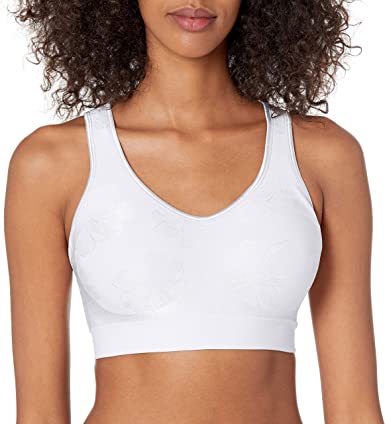 Photo 1 of Bali Comfort Revolution Wireless Bra, ComfortFlex Fit Full-Coverage Wirefree Bra for Everyday Comfort, Core Colors (2XL)
