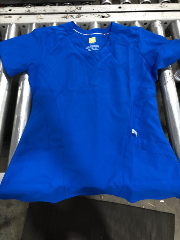 Photo 1 of WonderWink Women's Stylized V-Neck Top (Xs)
