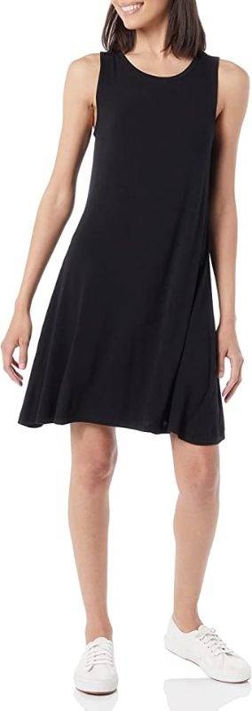 Photo 1 of Amazon Essentials Womens Tank Swing Dress (S)
