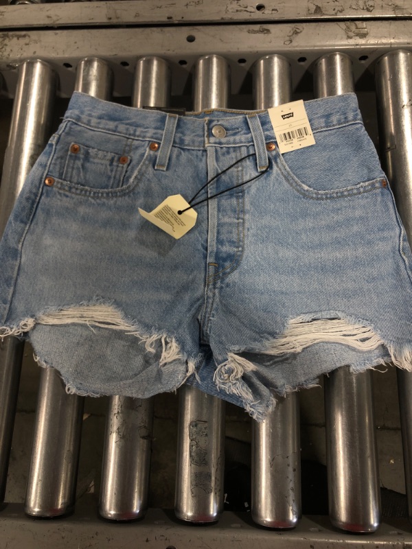 Photo 2 of Levi's Women's Premium 501 Original Shorts (Size 25)
