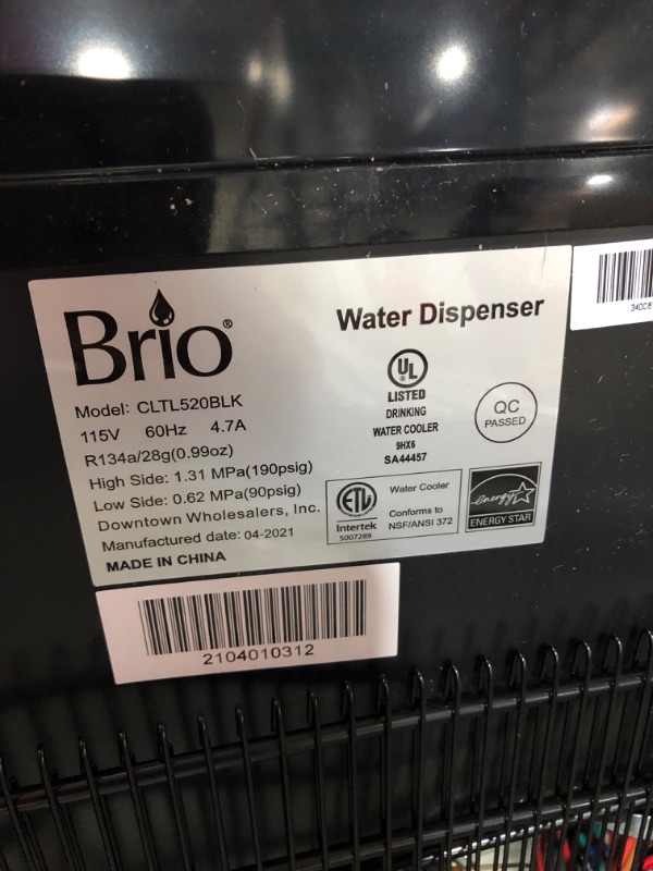 Photo 1 of 500 Series Limited Edition Top Loading Water Cooler Dispenser, Hot and Cold Water, Holds 3 Gal. or 5 Gal. Bottles
