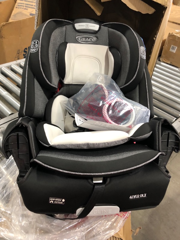 Photo 1 of Graco 4Ever DLX 4 in 1 Car Seat, Infant to Toddler Car Seat, with 10 Years of Use, Fairmont , 20x21.5x24 Inch (Pack of 1)
