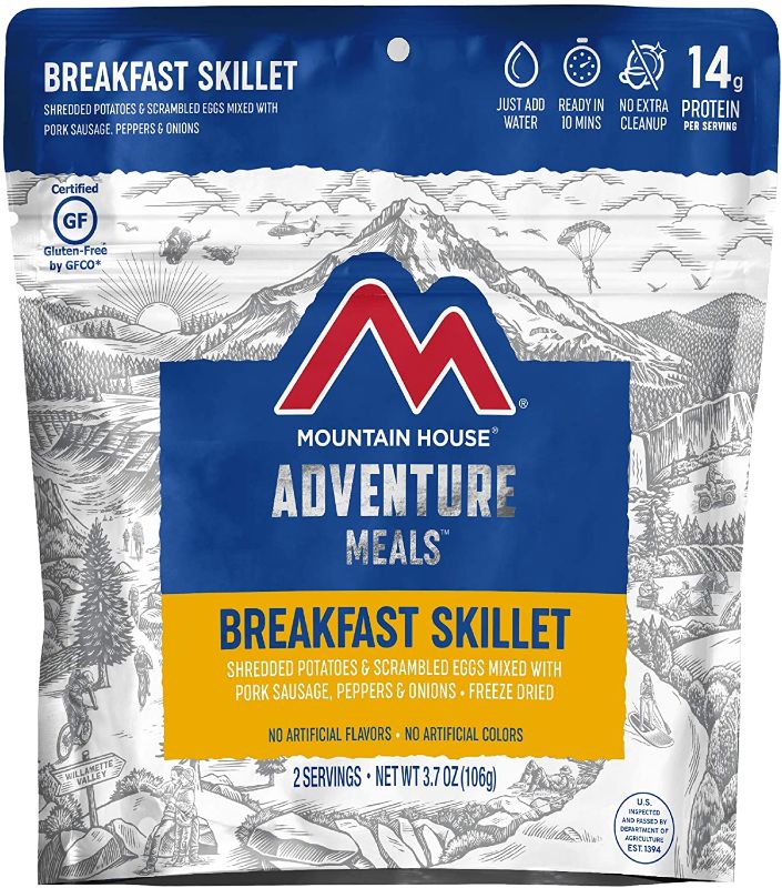 Photo 1 of 6 pack Mountain House Breakfast Skillet | Freeze Dried Backpacking & Camping Food | Survival & Emergency Food
