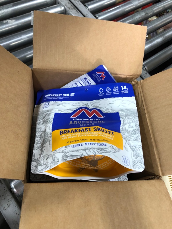 Photo 1 of 6 pack Mountain House Breakfast Skillet | Freeze Dried Backpacking & Camping Food | Survival & Emergency Food

