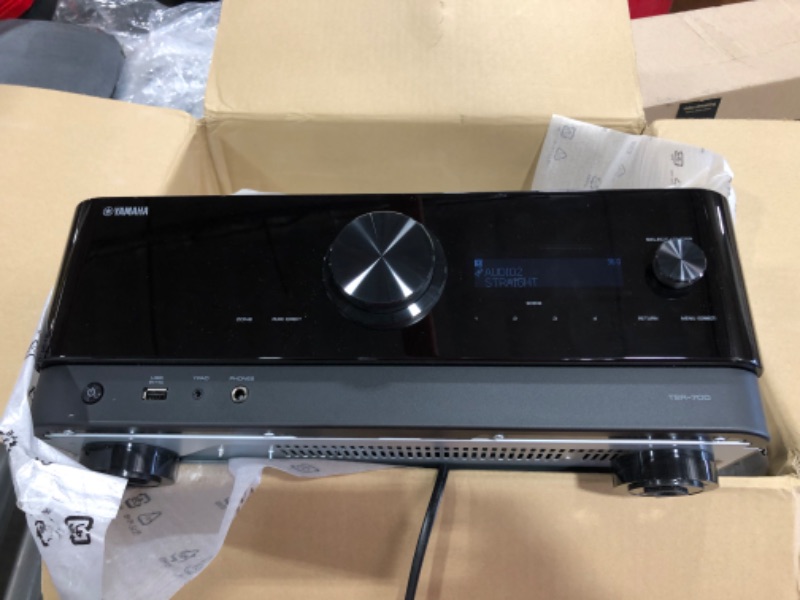 Photo 3 of Yamaha TSR-700 7.1 Channel AV Receiver with 8K HDMI and MusicCast
