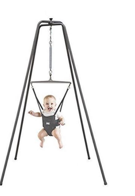 Photo 1 of Jolly Jumper - The Original Baby Exerciser with Super Stand for Active Babies that Love to Jump and Have Fun
