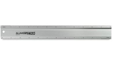 Photo 1 of Alumicolor Alumicutter, Safety Ruler and Straight Edge, Aluminum, 36 inches, Silver (1316-1)
