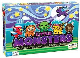 Photo 1 of Little Monsters Snakes and Ladders (Amazon Exclusive)
