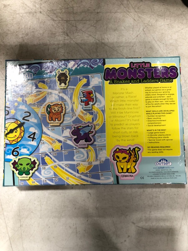 Photo 3 of Little Monsters Snakes and Ladders (Amazon Exclusive)
