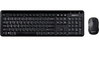 Photo 1 of Basics Wireless Computer Keyboard and Mouse Combo - Quiet and Compact - US Layout (QWERTY)
