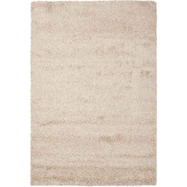 Photo 1 of (10' x 7') Biege Shag Area Rug