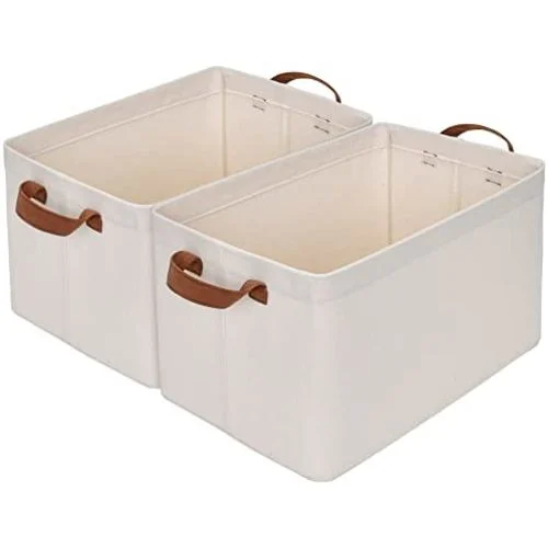 Photo 1 of (2 pack) collapsible storage boxes storage works