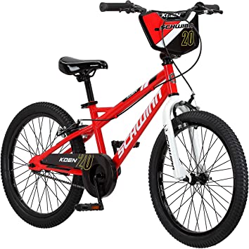 View 1 of Schwinn Koen & Elm Big Kids Bike, 20-Inch Wheels, Kickstand Included, Basket or Number Plate, Ages 7-13 Years Old, Rider Height 48-60-Inches