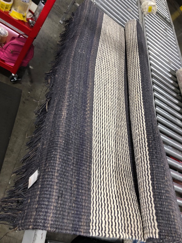 Photo 2 of 5'x7' Highland Hand Woven Striped Jute/Wool Area Rug - Threshold™ Designed with Studio McGee
