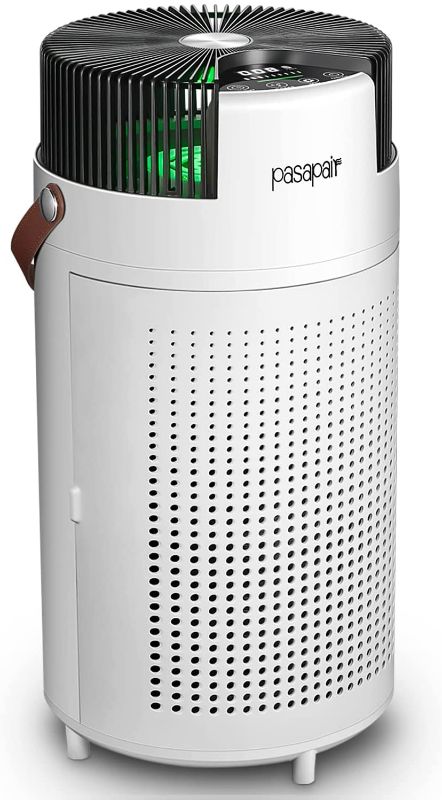 Photo 1 of Air Purifier for Home Large Room, pasapair H13 True HEPA Filter Air Purifiers Cleaner Up to 379 Sqft with 3 Fan Speed, 4 Timer Settings, Auto & Sleep Mode,Remove 99.97% Dust, Pet Hair, Dander,Pollen
